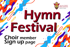 Hymn Festival Choir Sign Up