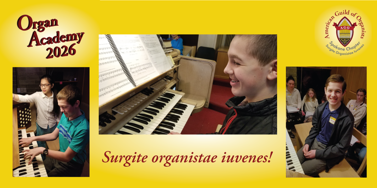 Spokane Organ Academy - Rise Young Organists