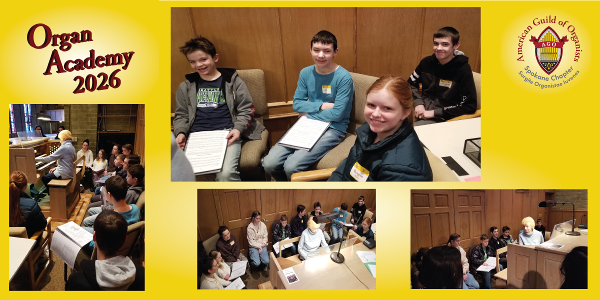 Spokane Organ Academy Orientation 2025