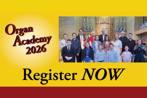 Organ Academy Register NOW