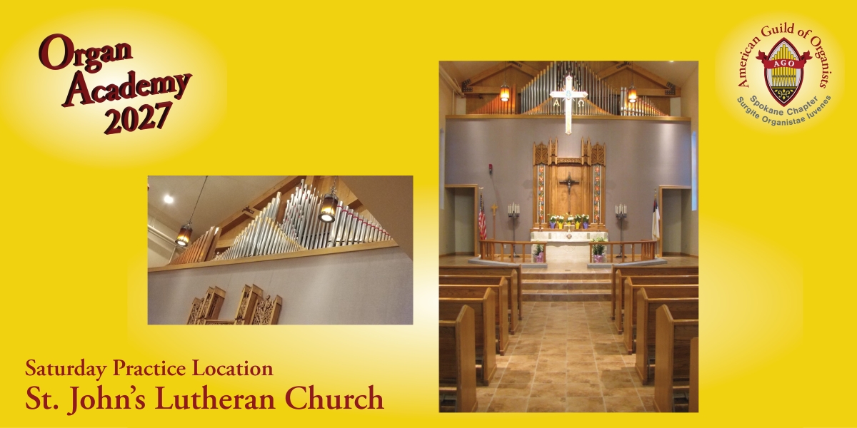 St. Johns Lutheran - Spokane AGO