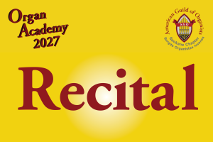 Organ Academy Recital - Spokane AGO